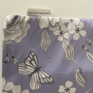 New Super Cute Caitlin Wilson Purple Pillow Cover 16”x 26”